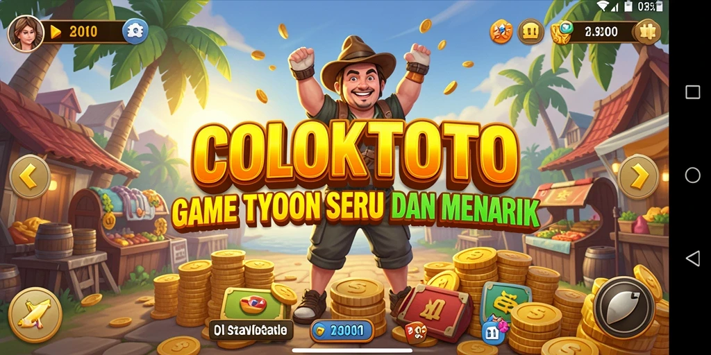 Tampilan menarik dari gameplay COLOKTOTO yang seru.