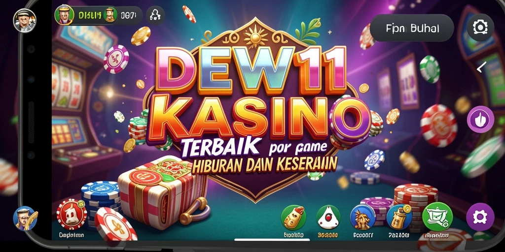 Tampilan gameplay seru di DEWI11, penuh warna dan interaksi.