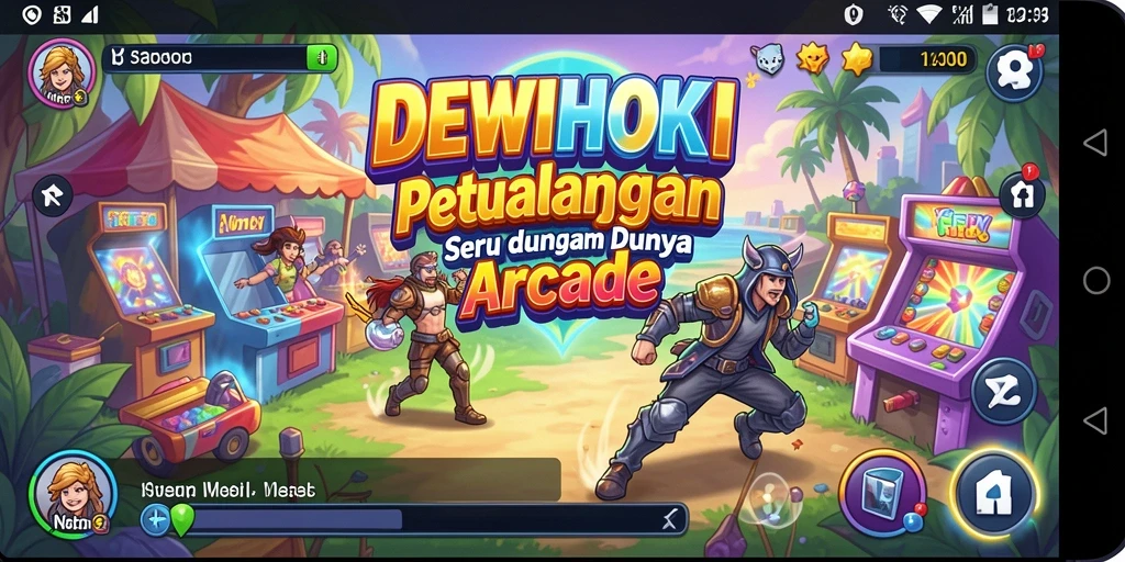 Tampilan gameplay seru DEWIHOKI yang menarik dan penuh tantangan.
