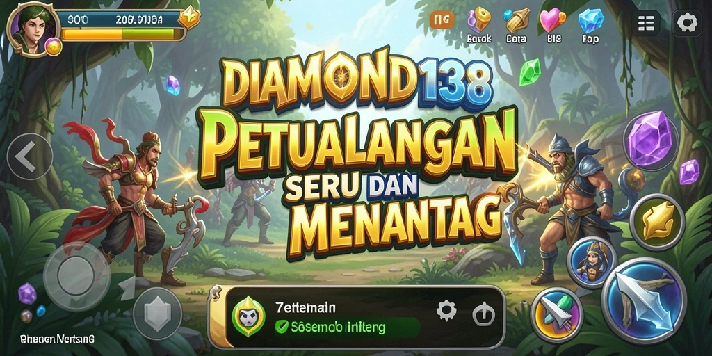 Tampilan gameplay menarik dari DIAMOND138 dengan petualangan yang menantang.