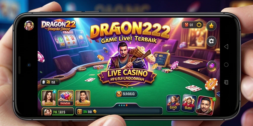 Tampilan menarik dari gameplay Live Casino DRAGON222 yang interaktif.