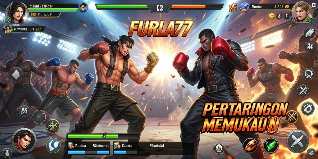 Tampilan gameplay FURLA77 yang mendebarkan dan seru.