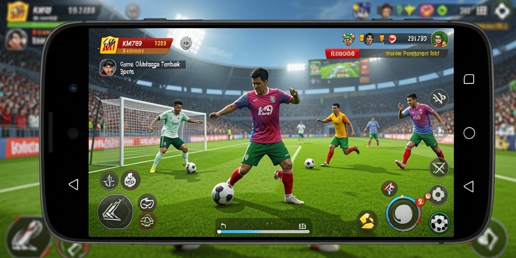 Tampilan gameplay menarik dari KM789 yang menghadirkan olahraga secara mendalam.