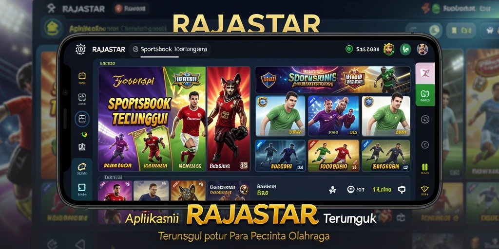 Tampilan gameplay RAJASTAR yang menarik dan interaktif.