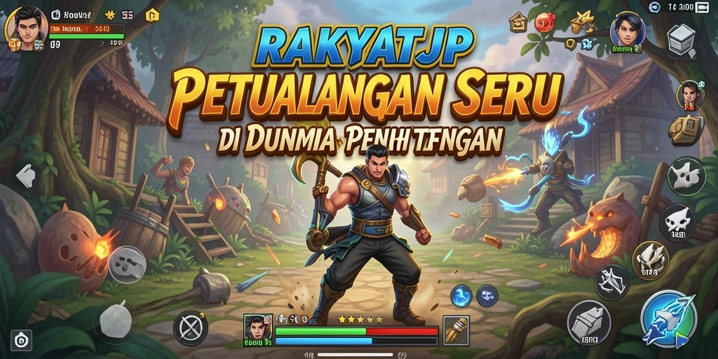 Tampilan menarik dari gameplay RAKYATJP yang mengajak petualangan seru.