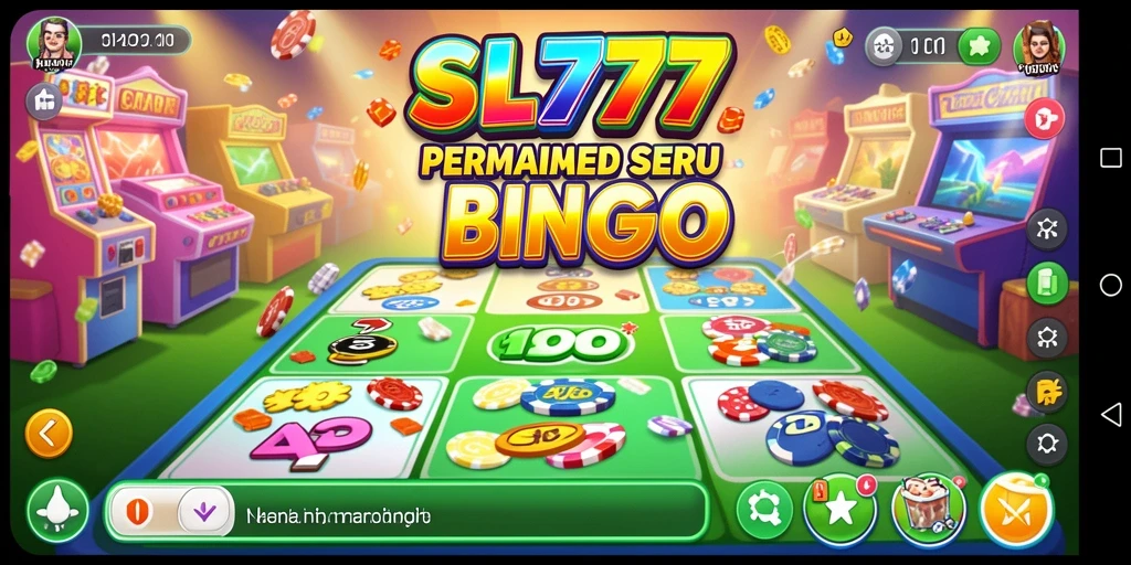 Screenshot gameplay Bingo di SL777 menunjukkan keseruan permainan.