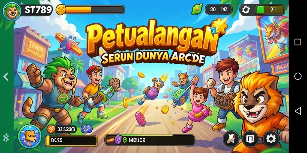 Tampilan gameplay ST789 yang menegangkan dan penuh aksi.